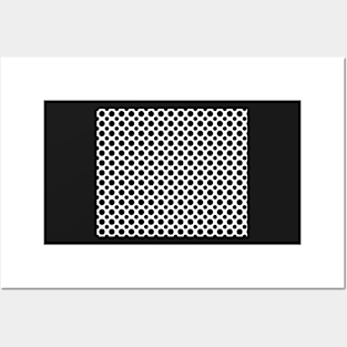 Decorative Black and White Pattern Posters and Art